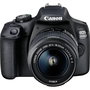 Canon EOS 2000D avec objectif EF-S 18-55 IS II