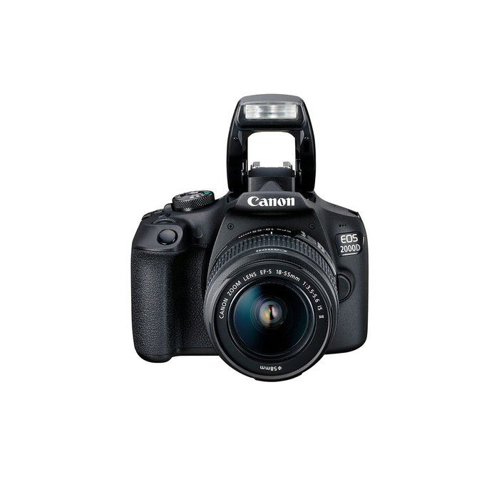 Canon EOS 2000D avec objectif EF-S 18-55 IS II Canon EOS 2000D avec objectif EF-S 18-55 IS II