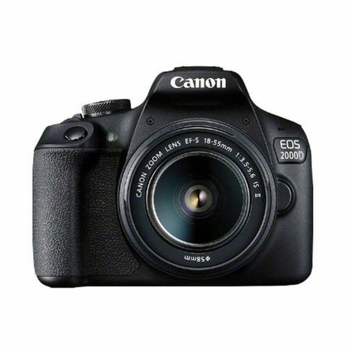 Canon EOS 2000D avec objectif EF-S 18-55 IS II Canon EOS 2000D avec objectif EF-S 18-55 IS II