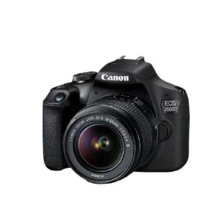 Canon EOS 2000D Appareil photo reflex 24.1 MP - Noir Canon EOS 2000D Appareil photo reflex 24.1 MP - Noir