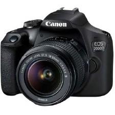 Canon 2728C003 Appareil photo reflex EOS 2000D avec capteur 24.1 MP - Noir