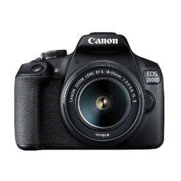 Canon EOS 2000D Appareil photo reflex 24.1 MP - Noir