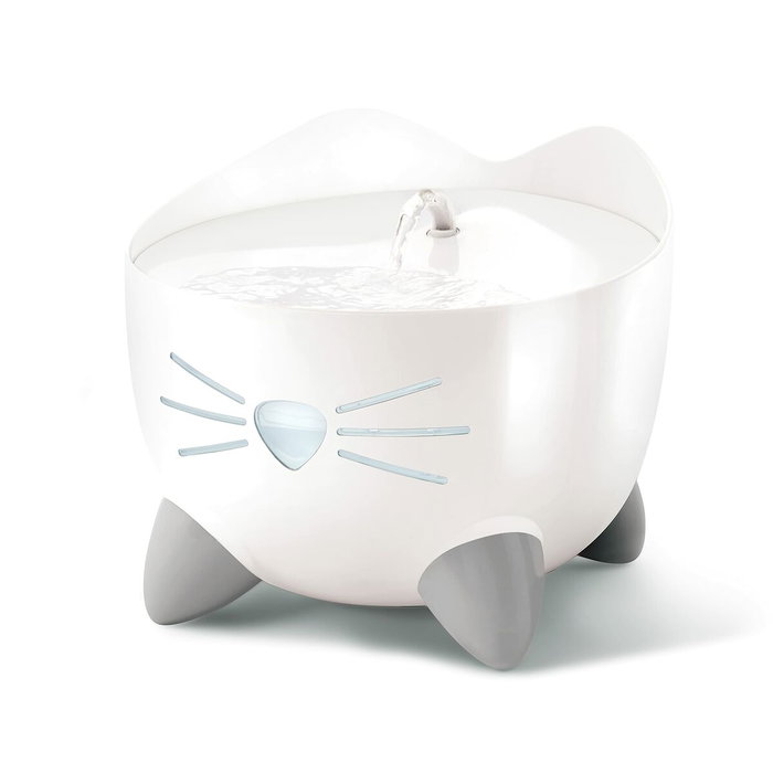 Catit Pixi Fontaine à eau automatique, 2,5 L, Blanc