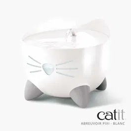 Cat It Fontaine à eau automatique PIXI pour chat 2,5 L - Source d'eau fraîche continue