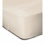 Lovely Home Drap housse 100 % coton 90 x 190 cm Beige clair