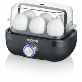 Severin EK3166 Cuit-œufs, 6 œufs, Noir