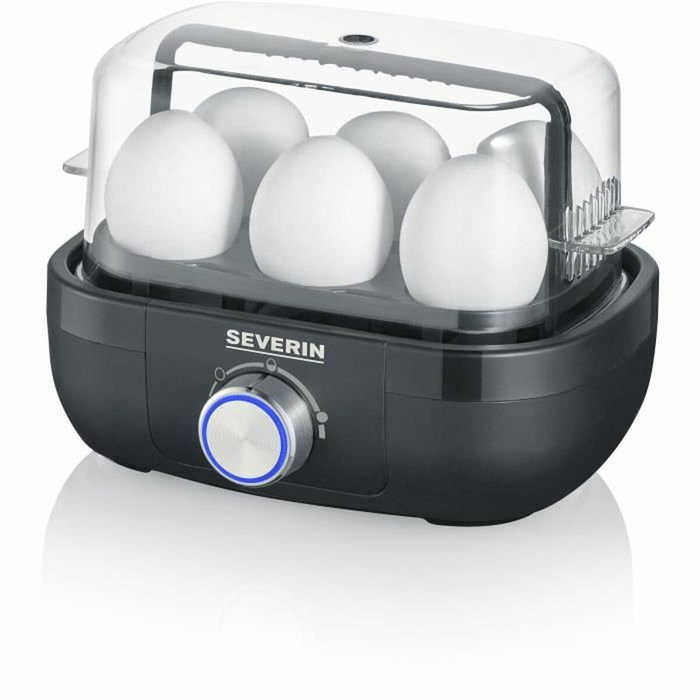 Severin EK3166 Cuit-œufs, 6 œufs, Noir Severin EK3166 Cuit-œufs, 6 œufs, Noir