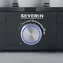 Severin Cuiseur à Œufs EK3166, Capacité 6 Œufs, 3 Modes de Cuisson (Œufs Durs, Mollets, à la Coque), 420 W, sans BPA