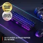 Steelseries Apex Pro Mini Wireless FR Clavier Gaming Mécanique Sans Fil Noir avec Interrupteurs Omnipoint, Rétroéclairage RGB par Touche