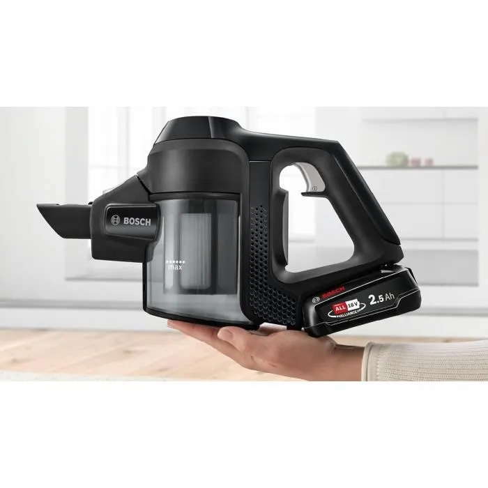 Bosch BBS611BSC Aspirateur balai multifonction sans fil noir