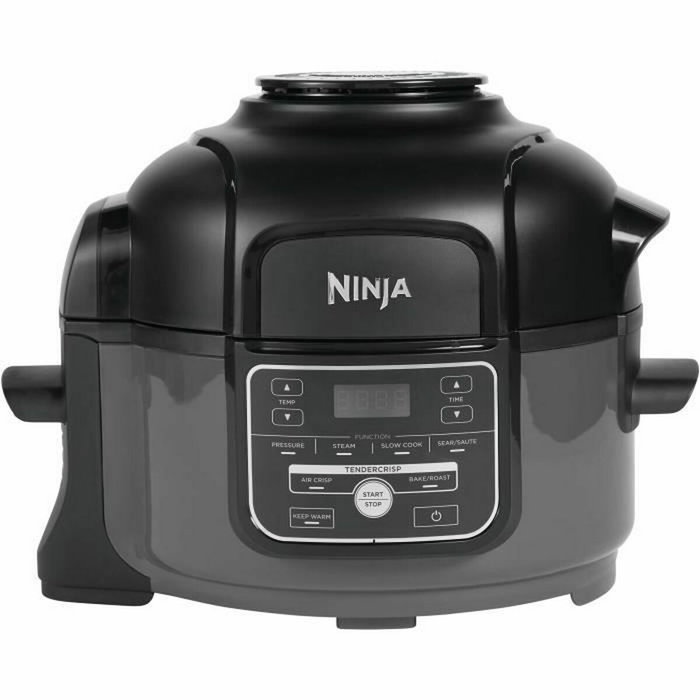 NINJA Foodi Mini OP100EU - Multicuiseur 6-en-1 - 4,7 L - 1460 W - Noir NINJA Foodi Mini OP100EU - Multicuiseur 6-en-1 - 4,7 L - 1460 W - Noir