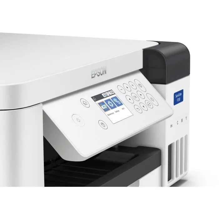 Epson SC-F100 - Imprimante de sublimation thermique A4 avec USB 2.0, connexion LAN et Wi-Fi - Solution d'impression économique