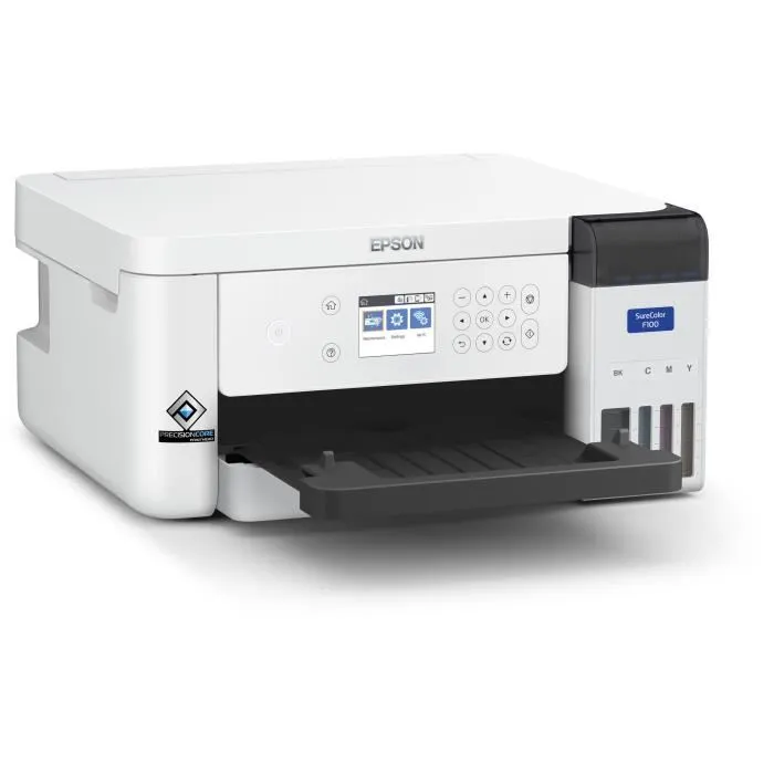 Epson SC-F100 - Imprimante de sublimation thermique A4 avec USB 2.0, connexion LAN et Wi-Fi - Solution d'impression économique