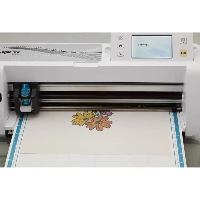 Brother CM300 - Machine de découpe et traçage personnelle Scan'n'cut avec scanner 300 DPI, pour papier et tissu, motifs intégrés