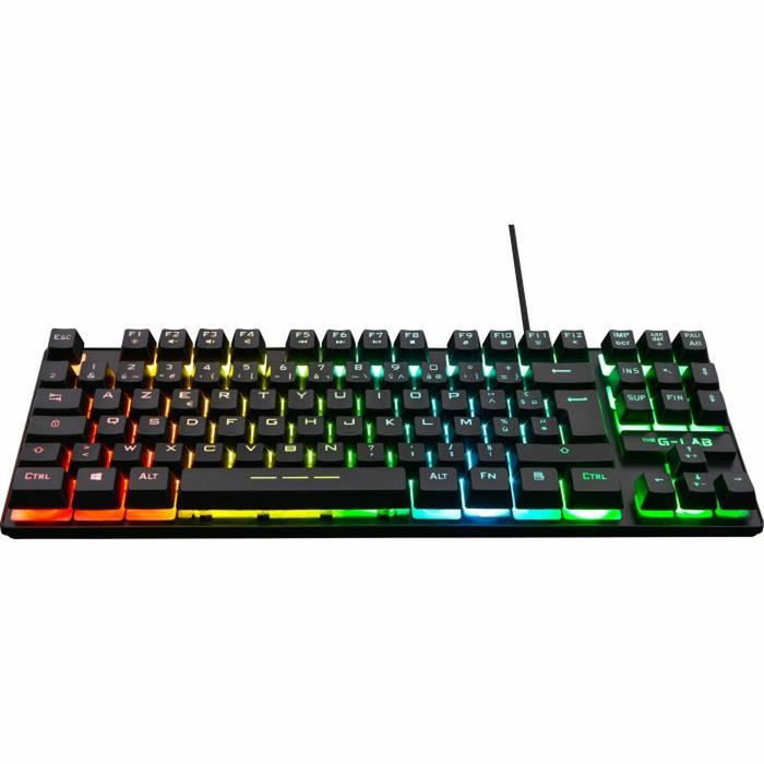 The G-Lab Keyz Caesium TKL RGB Noir AZERTY The G-Lab Keyz Caesium TKL RGB Noir AZERTY