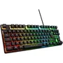 The G-Lab KEYZ CAESIUM TKL - Clavier Gamer Mécanique Compact (TKL) RGB Azerty Noir Filaire - Anti-Ghosting, Macros, Compatible PC/PS4/PS5/Xbox