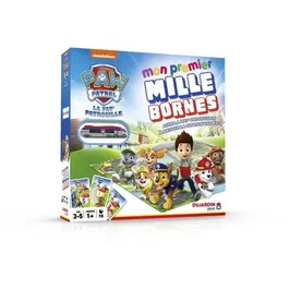 Dujardin - Jeu de société Mille Bornes Pat' Patrouille - Jeu collaboratif La Pat' Patrouille sauve la Grande Vallée - Pour enfants