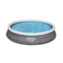Bestway Piscine Gonflable Adulte Rond Ratan avec Filtre 475x84 cm Jardin 57313