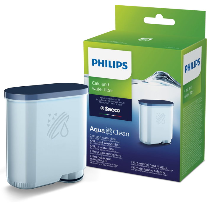 Philips Filtre AquaClean CA6903/10 pour machine Espresso Philips et Saeco Philips Filtre AquaClean CA6903/10 pour machine Espresso Philips et Saeco