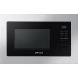Samsung - Micro-ondes 20 L (MS20A7013AT), 1250 W, inox, cuisson rapide et homogène