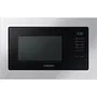 Samsung - Micro-ondes 20 L (MS20A7013AT), 1250 W, inox, cuisson rapide et homogène