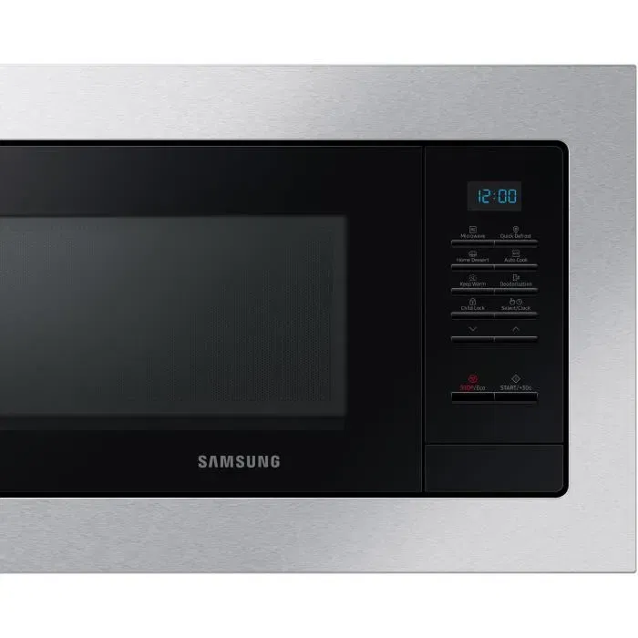 Samsung - Micro-ondes 20 L (MS20A7013AT), 1250 W, inox, cuisson rapide et homogène