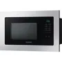 Samsung - Micro-ondes 20 L (MS20A7013AT), 1250 W, inox, cuisson rapide et homogène