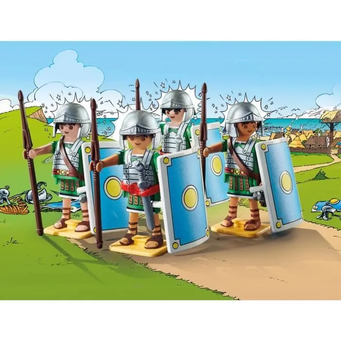 Playmobil 70934 - Figurine Astérix - Les Légionnaires Romains - 27 Pièces - Jouet de Construction à Partir de 5 Ans Playmobil 70934 - Figurine Astérix - Les Légionnaires Romains - 27 Pièces - Jouet de Construction à Partir de 5 Ans