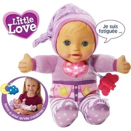 Vtech Little Love - Mon Bébé a Bercer - Poupée Interactive Rose