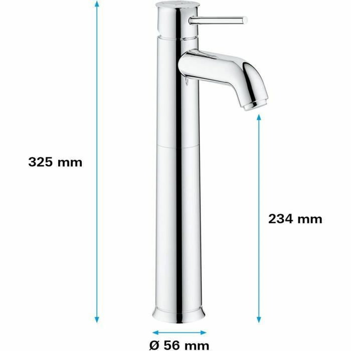 Grohe Mitigeur monocommande Lavabo Start Classic Taille XL Chromé