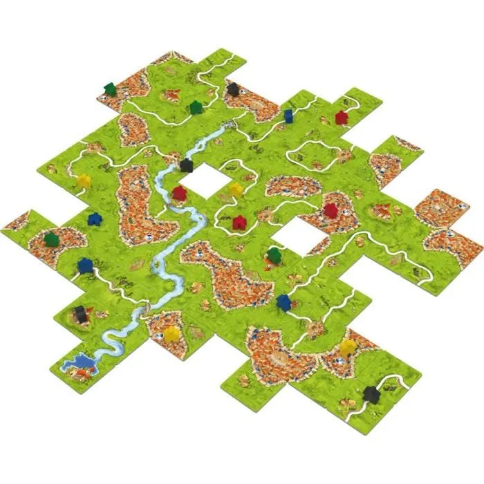 Asmodee - Carcassonne - Jeu de société - Version française - Z-Man Games