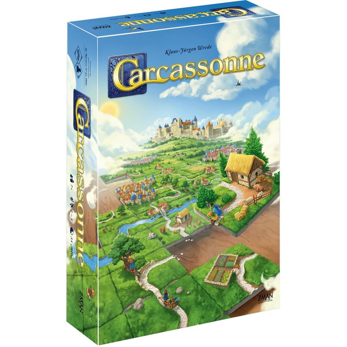 Asmodee Carcassonne - Jeu de société de stratégie Asmodee Carcassonne - Jeu de société de stratégie