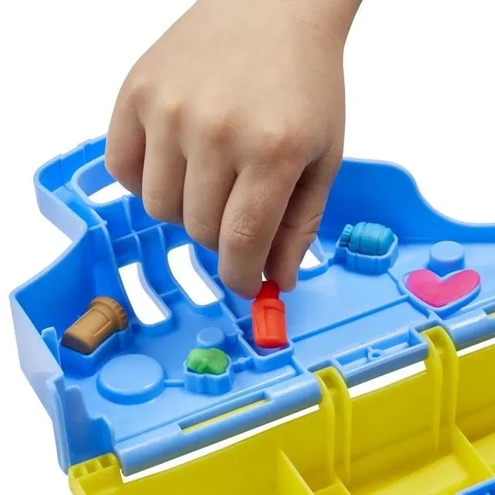 Play-Doh Cabinet Vétérinaire avec Chien, 5 Pots de Pâte à Modeler et 10 Outils, Jouet Périscolaire Les Classiques