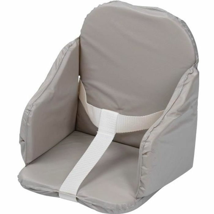 Tineo Coussin de Chaise Haute Bébé Évolutif Gris, 27x26x33cm
