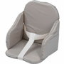 Tineo Coussin de Chaise Haute Bébé Évolutif Gris, 27x26x33cm