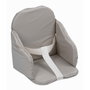 Tineo Coussin de Chaise Haute Bébé Évolutif Gris, 27x26x33cm