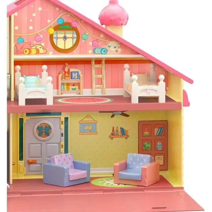 Moose Toys Bluey - La Maison de Bluey, Maison de Jeu avec Figurine et Mobilier Détachable, Univers Miniature Moose Toys Bluey - La Maison de Bluey, Maison de Jeu avec Figurine et Mobilier Détachable, Univers Miniature