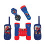 Lexibook Kit d'aventurier Spider-Man - Talkie-Walkies, jumelles, lampe torche et boussole