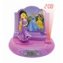 Lexibook Disney Princesses Raiponce Réveil Projecteur Rose