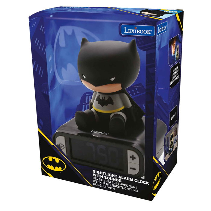 Lexibook Réveil veilleuse Batman Noir Lexibook Réveil veilleuse Batman Noir