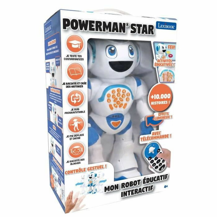 Lexibook Powerman Star Robot Interactif Blanc