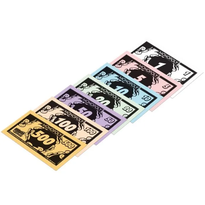 Winning Moves Monopoly Naruto - Jeu de société officiel avec 6 pions métal, plateau personnalisé, règles en français, 2-6 joueurs, dès 8 ans