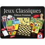 Schmidt Spiele Premium Edition Classic Games Box en boîte métallique