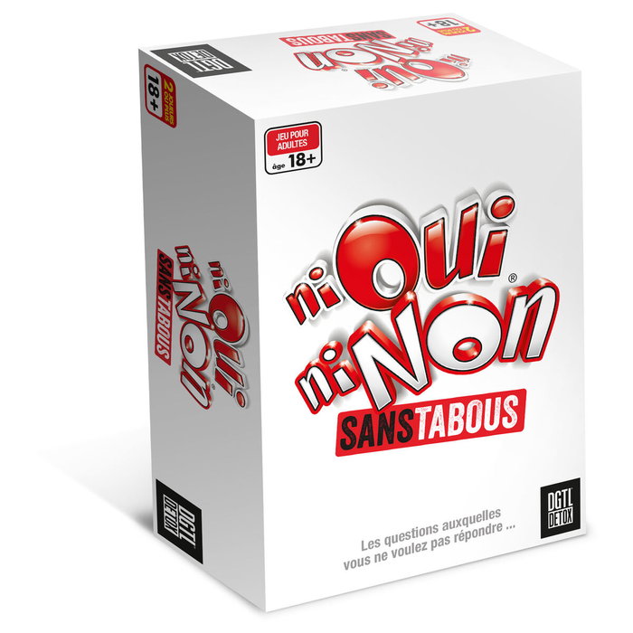 Megableu Jeu de société Ni Oui Ni Non Sans Tabous