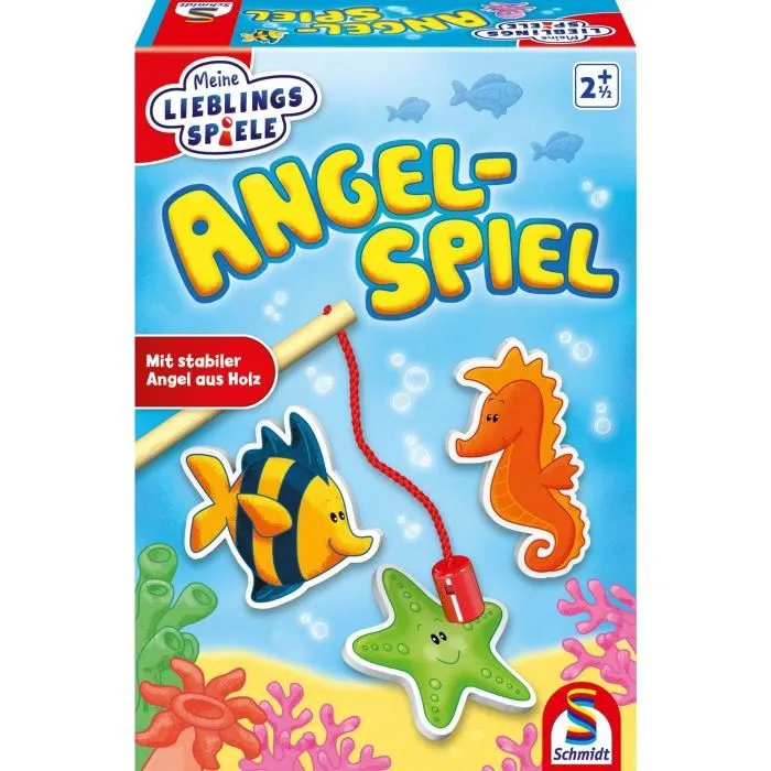 Schmidt Spiele - Jeu de société Pêche à la ligne pour enfants - Jeu de pêche tactile et d'observation Schmidt Spiele - Jeu de société Pêche à la ligne pour enfants - Jeu de pêche tactile et d'observation