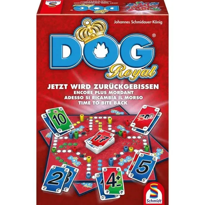 Schmidt Spiele - DOG Royal - Jeu de société - Version Royale pour des parties épiques