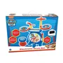 Lexibook PAW Patrol Batterie électronique complète 3-en-1 enfant lumineuse avec clavier, cymbales, tabouret et micro pour jouer et chanter