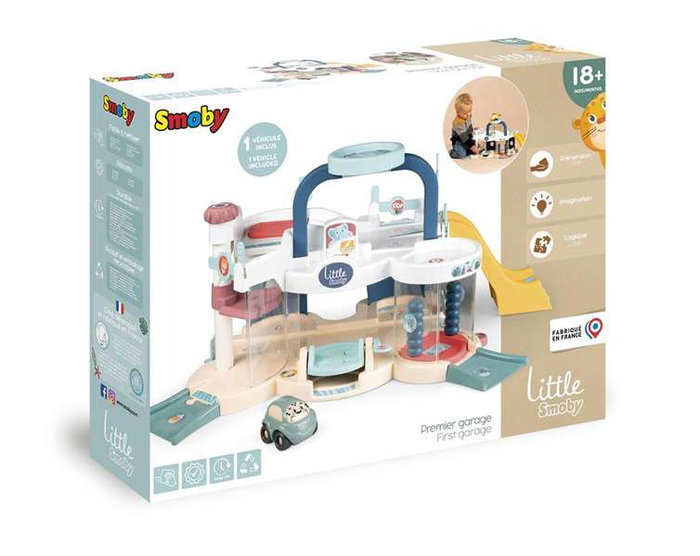 Smoby Little Smoby Premier Garage avec voiture incluse