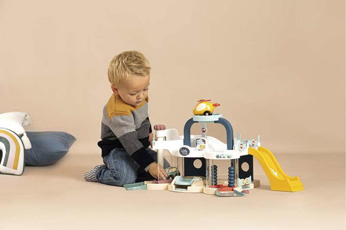 Smoby Little Smoby Premier Garage avec voiture incluse