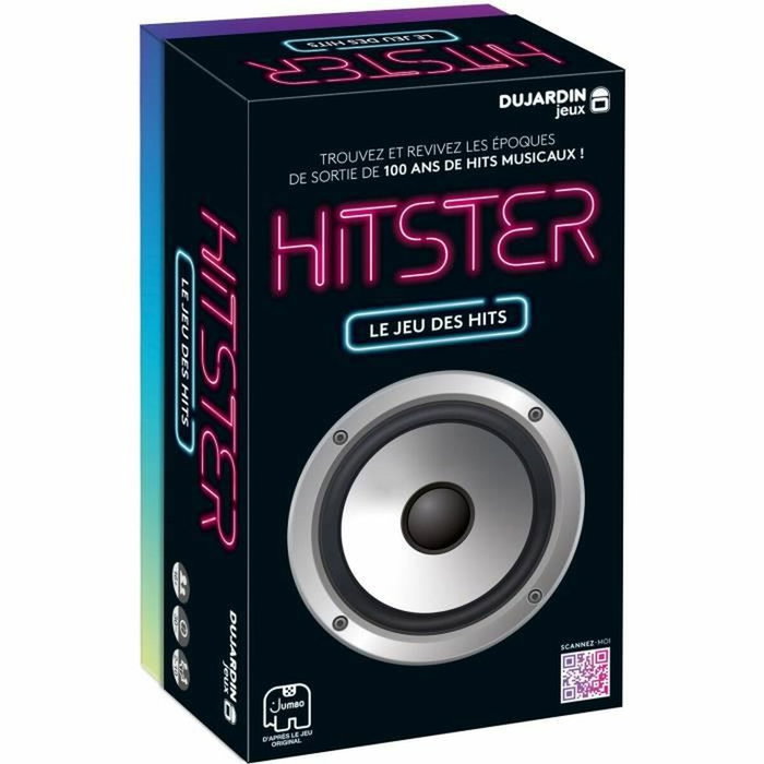 Dujardin Hitster - Jeu de société musical de 2 à 10 joueurs Dujardin Hitster - Jeu de société musical de 2 à 10 joueurs